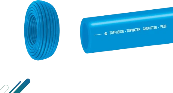 Tubo PEAD PE80 azul